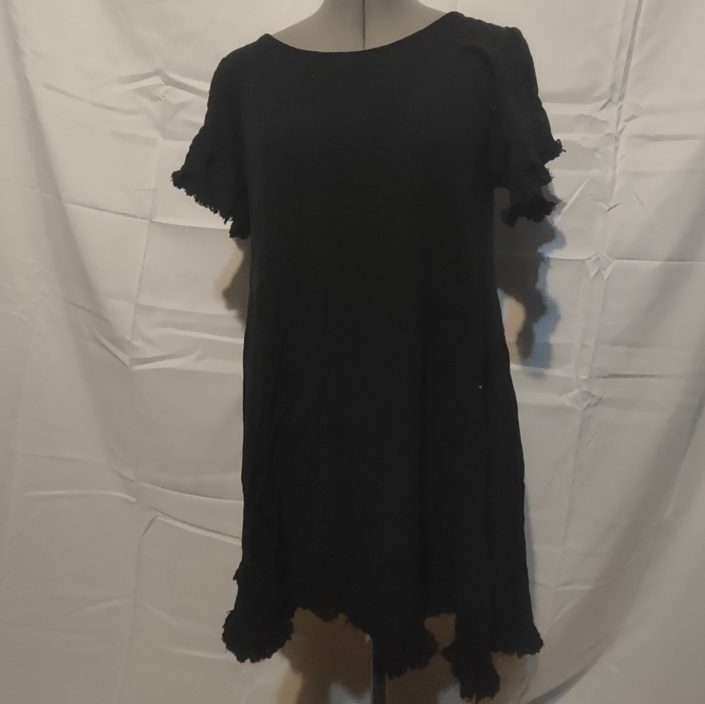 🍌 Umgee Elegant Black Dress Large